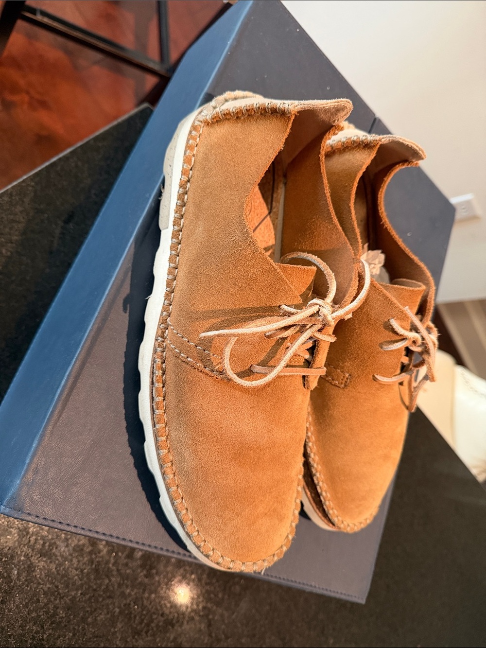 Clarks Men’s Suede Chukka Boots in Tan